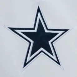 Men Mitchell & Ness Jackets & Outerwear-City Collection Lightweight Satin Jacket Dallas Cowboys