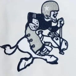 Men Mitchell & Ness Jackets & Outerwear-City Collection Lightweight Satin Jacket Dallas Cowboys