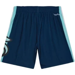 Men Mitchell & Ness Shorts-City Collection Mesh Shorts Seattle Kraken
