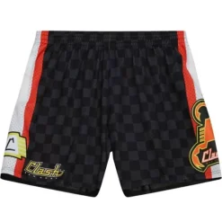 Men Mitchell & Ness Shorts-City Collection Mesh Shorts San Jose Clash