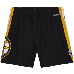 Men Mitchell & Ness Shorts-City Collection Mesh Shorts Boston Bruins