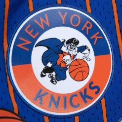 Men Mitchell & Ness Shorts-City Collection Mesh Shorts New York Knicks