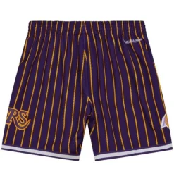 Men Mitchell & Ness Shorts-City Collection Mesh Shorts Los Angeles Lakers