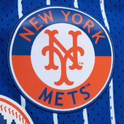 Men Mitchell & Ness Shorts-City Collection Mesh Shorts New York Mets