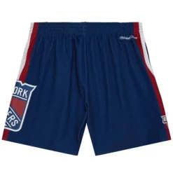 Men Mitchell & Ness Shorts-City Collection Mesh Shorts New York Rangers
