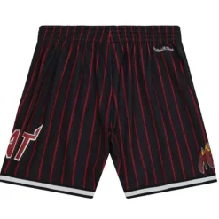 Men Mitchell & Ness Shorts-City Collection Mesh Shorts Miami Heat