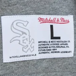 Men Mitchell & Ness T-Shirts & Tops-City Collection Ss Tee Chicago White Sox