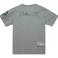 Men Mitchell & Ness T-Shirts & Tops-City Collection Ss Tee Dallas Stars