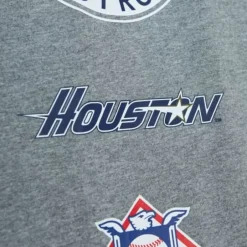 Men Mitchell & Ness T-Shirts & Tops-City Collection S/S Tee Houston Astros