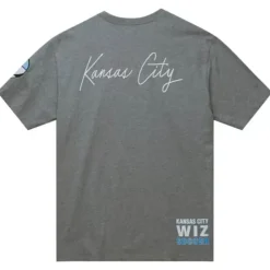 Men Mitchell & Ness T-Shirts & Tops-City Collection Ss Tee Kansas City Wiz