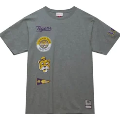 Men Mitchell & Ness T-Shirts & Tops-City Collection Ss Tee Louisiana State University