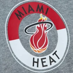 Men Mitchell & Ness T-Shirts & Tops-City Collection S/S Tee Miami Heat