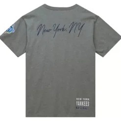 Men Mitchell & Ness T-Shirts & Tops-City Collection Ss Tee New York Yankees