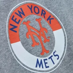 Men Mitchell & Ness T-Shirts & Tops-City Collection S/S Tee New York Mets