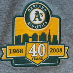 Men Mitchell & Ness T-Shirts & Tops-City Collection S/S Tee Oakland Athletics