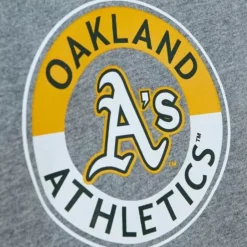 Men Mitchell & Ness T-Shirts & Tops-City Collection S/S Tee Oakland Athletics