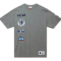 Men Mitchell & Ness T-Shirts & Tops-City Collection S/S Tee Orlando Magic