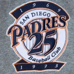 Men Mitchell & Ness T-Shirts & Tops-City Collection S/S Tee San Diego Padres