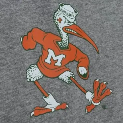 Men Mitchell & Ness T-Shirts & Tops-City Collection Ss Tee University Of Miami