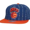 Mitchell & Ness Snapback-City Pinstripe Deadstock Hwc New York Knicks