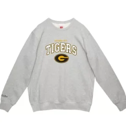 Men Mitchell & Ness T-Shirts & Tops-Classic Arch Crewneck Grambling State University
