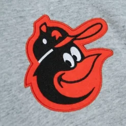 Men Mitchell & Ness Hoodies & Sweatshirts-Classic French Terry Hoodie Baltimore Orioles