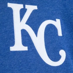 Men Mitchell & Ness Hoodies & Sweatshirts-Classic French Terry Hoody Kansas City Royals
