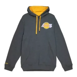 Men Mitchell & Ness Hoodies & Sweatshirts-Classic French Terry Hoody Los Angeles Lakers