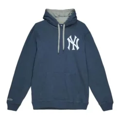 Men Mitchell & Ness Hoodies & Sweatshirts-Classic French Terry Hoody New York Yankees