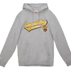 Men Mitchell & Ness Hoodies & Sweatshirts-College Tailsweep Pullover Grambling State University