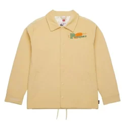 Men Mitchell & Ness Jackets & Outerwear-Collegiate Coaches Jacket Green Bay Packers