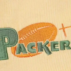 Men Mitchell & Ness Jackets & Outerwear-Collegiate Coaches Jacket Green Bay Packers