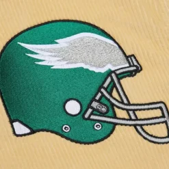 Men Mitchell & Ness Jackets & Outerwear-Collegiate Coaches Jacket Philadelphia Eagles