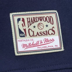 Men Mitchell & Ness Hoodies & Sweatshirts-Collegiate Crew Fleece Dallas Mavericks