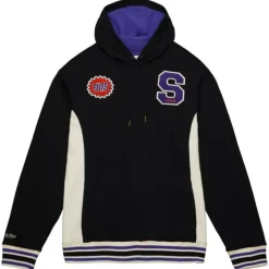 Men Mitchell & Ness Hoodies & Sweatshirts-Collegiate French Terry Fleece Phoenix Suns