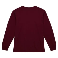 Men Mitchell & Ness T-Shirts & Tops-Collegiate Ivy League Ls Chicago Bulls