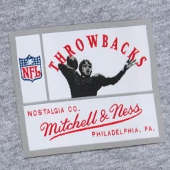 Men Mitchell & Ness T-Shirts & Tops-Collegiate Ivy League Men'S Ls Tee Philadelphia Eagles