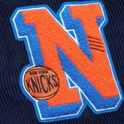 Men Mitchell & Ness Jackets & Outerwear-Collegiate Varsity Jacket New York Knicks