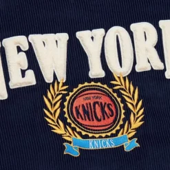 Men Mitchell & Ness Jackets & Outerwear-Collegiate Varsity Jacket New York Knicks