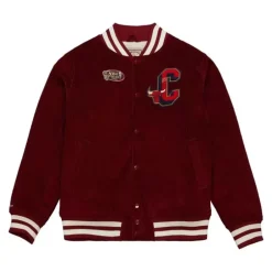 Men Mitchell & Ness Jackets & Outerwear-Collegiate Varsity Jacket Chicago Bulls