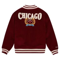Men Mitchell & Ness Jackets & Outerwear-Collegiate Varsity Jacket Chicago Bulls