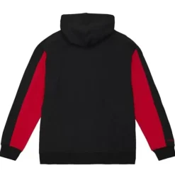Men Mitchell & Ness Hoodies & Sweatshirts-Color Blocked Fleece 2.0 Chicago Bulls