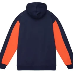 Men Mitchell & Ness Hoodies & Sweatshirts-Color Blocked Fleece 2.0 Chicago Bears
