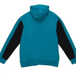 Men Mitchell & Ness Hoodies & Sweatshirts-Color Blocked Fleece 2.0 Detroit Pistons