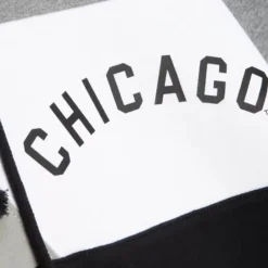 Men Mitchell & Ness Hoodies & Sweatshirts-Color Blocked Fleece Hoodie Chicago White Sox