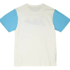 Men Mitchell & Ness T-Shirts & Tops-Color Blocked S/S Tee Atlanta Braves