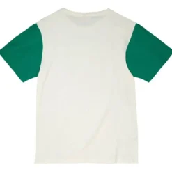 Men Mitchell & Ness T-Shirts & Tops-Color Blocked S/S Tee Boston Celtics