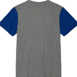 Men Mitchell & Ness T-Shirts & Tops-Color Blocked S/S Tee Buffalo Bills