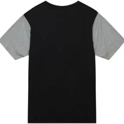 Men Mitchell & Ness T-Shirts & Tops-Color Blocked Ss Tee Chicago Bulls