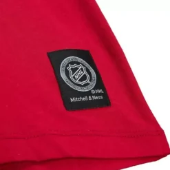 Men Mitchell & Ness T-Shirts & Tops-Color Blocked Ss Tee Chicago Blackhawks